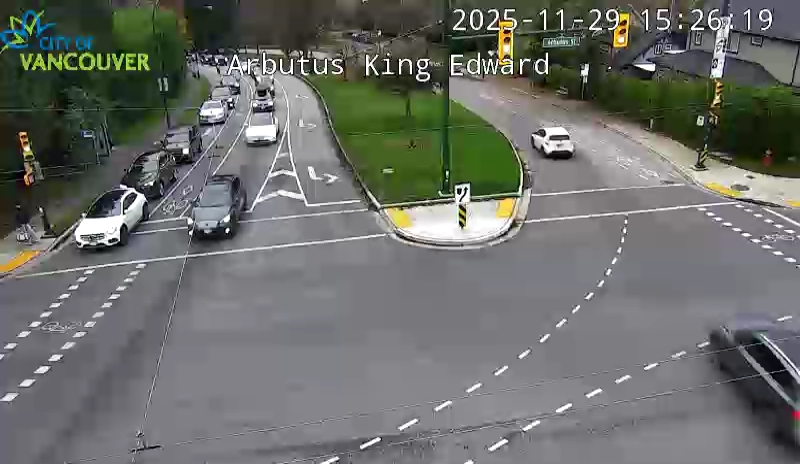 Arbutus St and W King Edward Ave - West