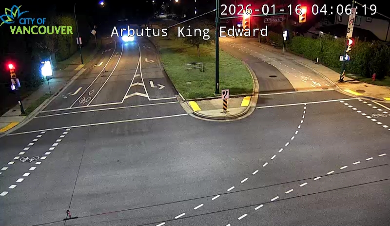 Arbutus St and W King Edward Ave - West
