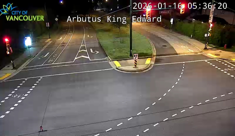 Arbutus St and W King Edward Ave - West