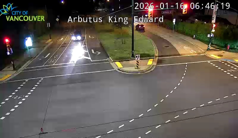 Arbutus St and W King Edward Ave - West
