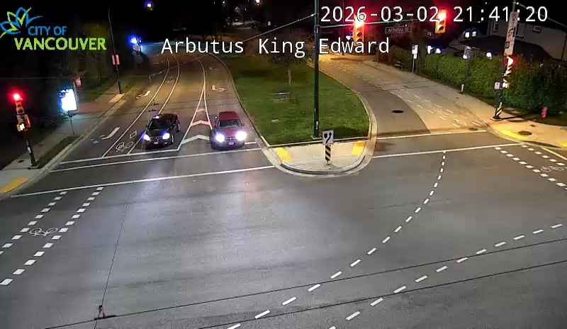 Arbutus St and W King Edward Ave - West