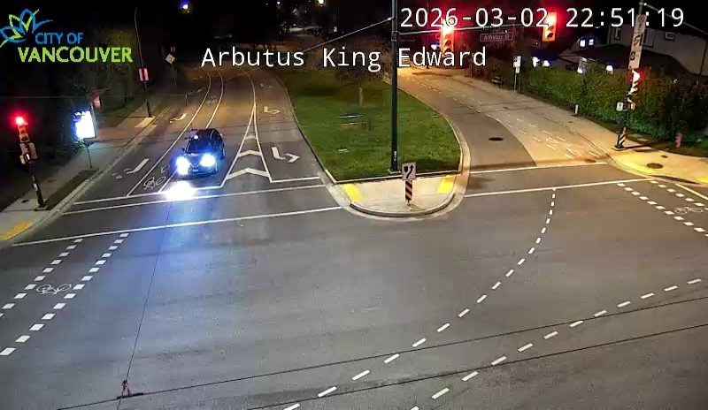 Arbutus St and W King Edward Ave - West