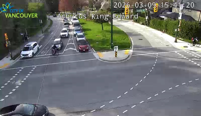 Arbutus St and W King Edward Ave - West