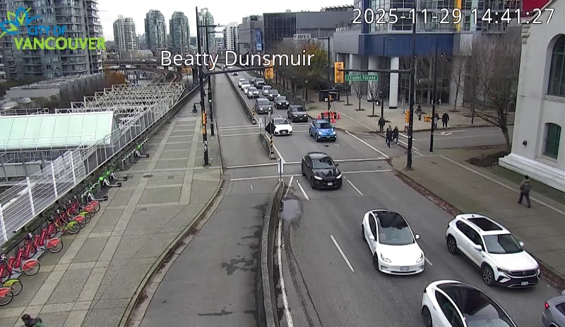 Beatty St and Dunsmuir St - East