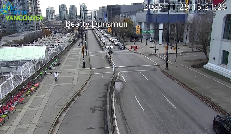 Beatty St and Dunsmuir St - East