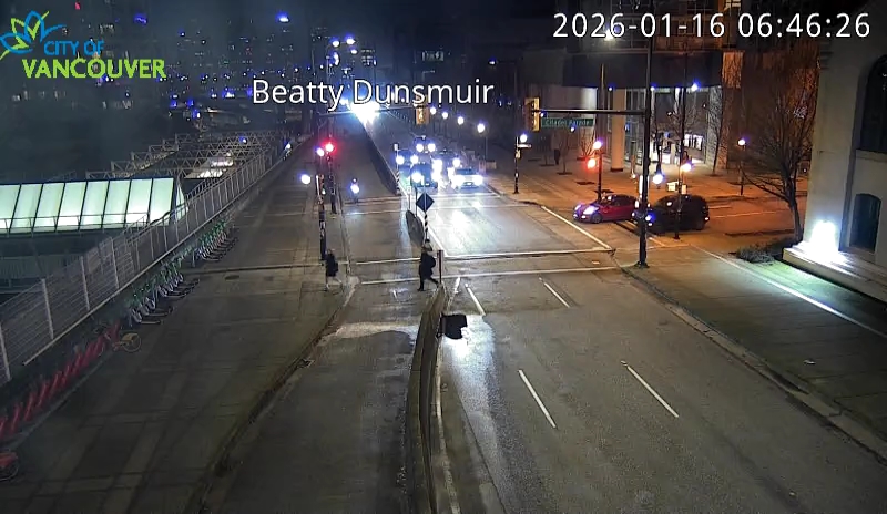 Beatty St and Dunsmuir St - East