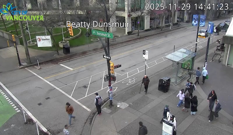 Beatty St and Dunsmuir St - North