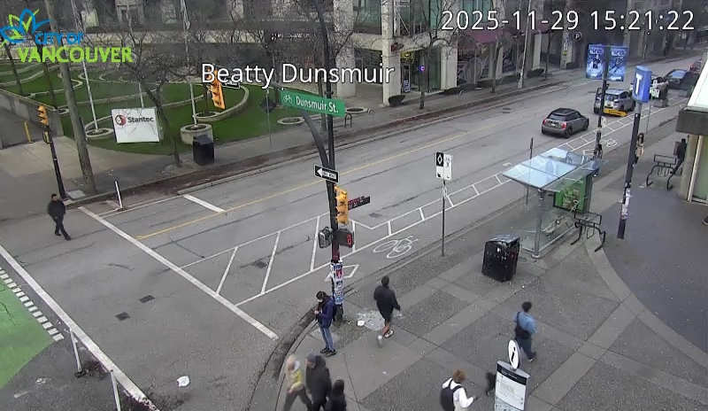 Beatty St and Dunsmuir St - North