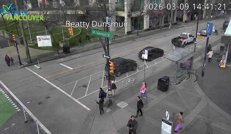 Beatty St and Dunsmuir St - North