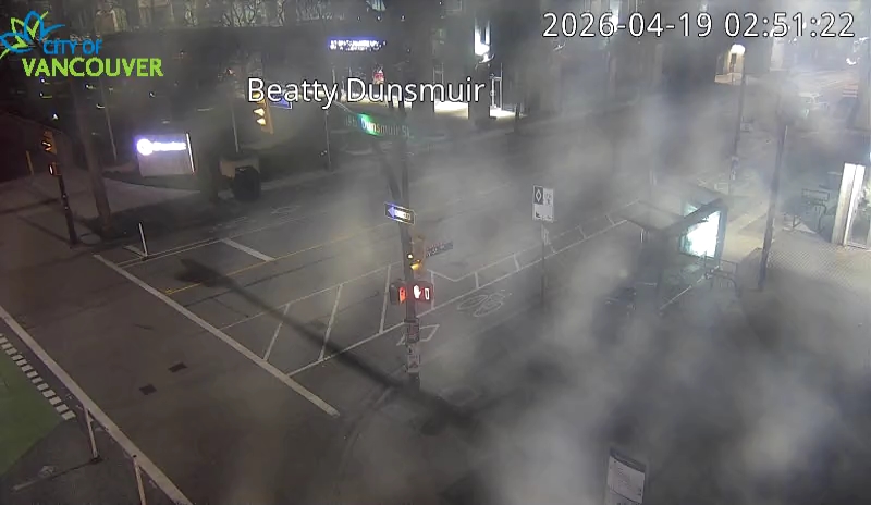 Beatty St and Dunsmuir St - North