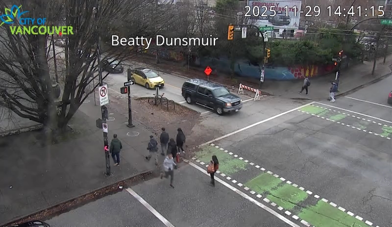 Beatty St and Dunsmuir St - South