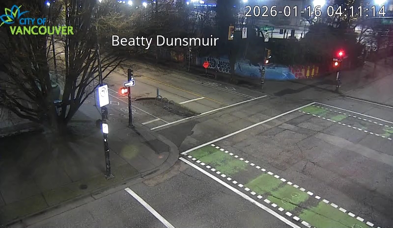 Beatty St and Dunsmuir St - South