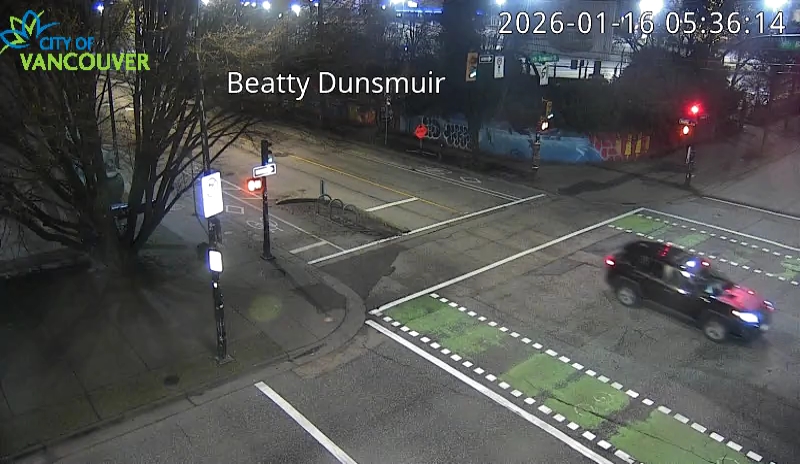 Beatty St and Dunsmuir St - South
