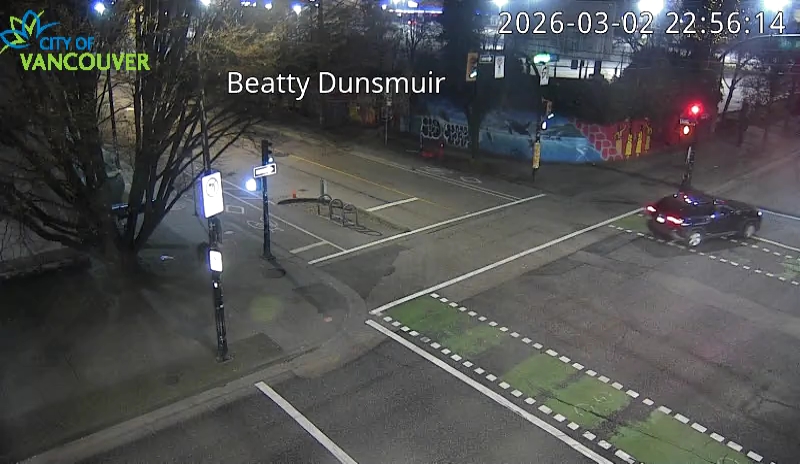 Beatty St and Dunsmuir St - South