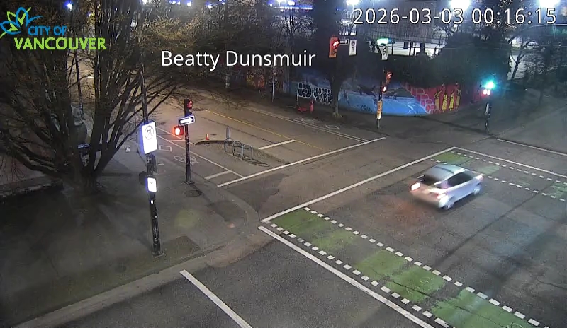 Beatty St and Dunsmuir St - South