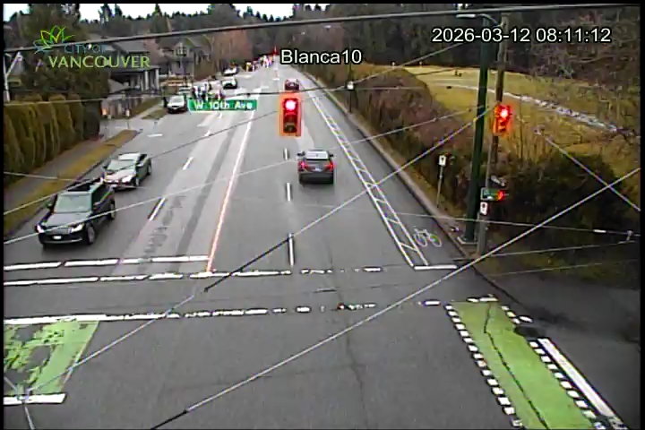 Blanca St & W 10th Ave - S