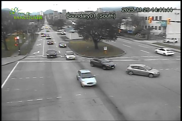 Boundary Road & E 1st Ave - North