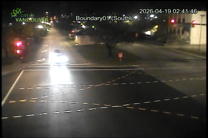 Boundary Road & E 1st Ave - North