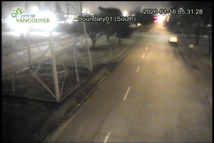 Boundary Road & E 1st Ave - South