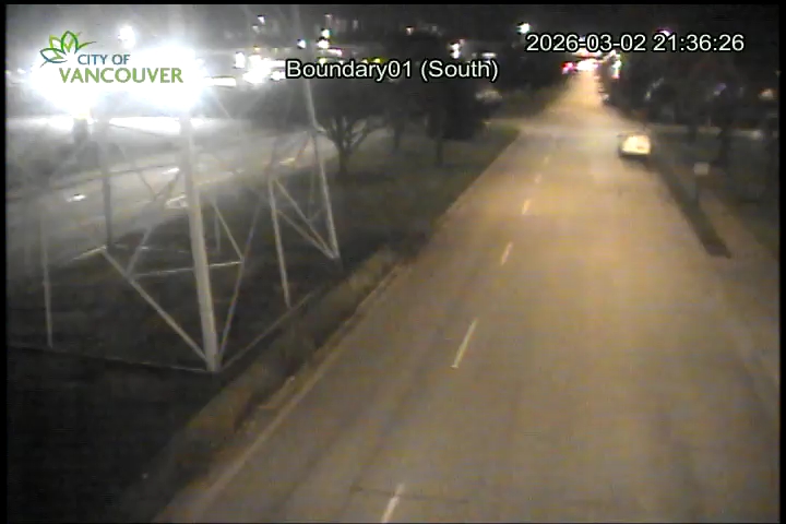 Boundary Road & E 1st Ave - South