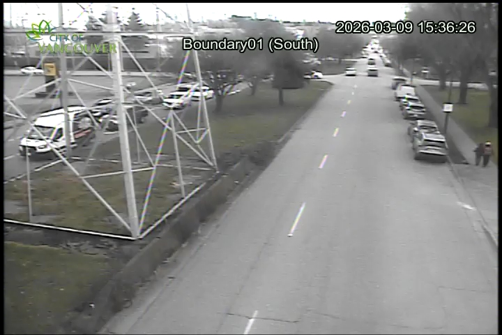 Boundary Road & E 1st Ave - South