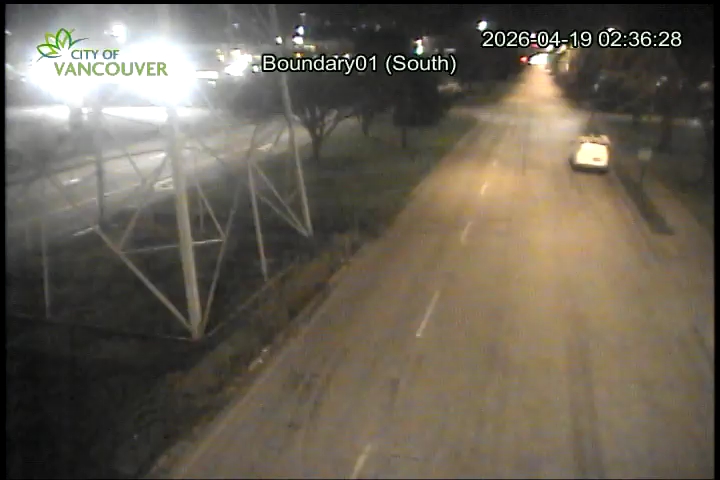 Boundary Road & E 1st Ave - South