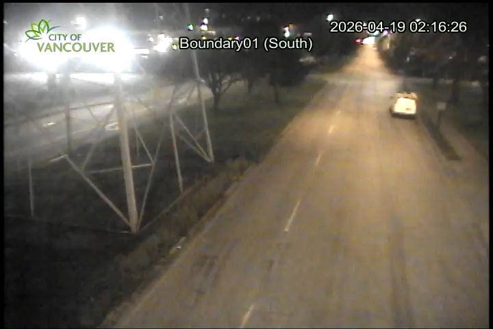 Boundary Road & E 1st Ave - South