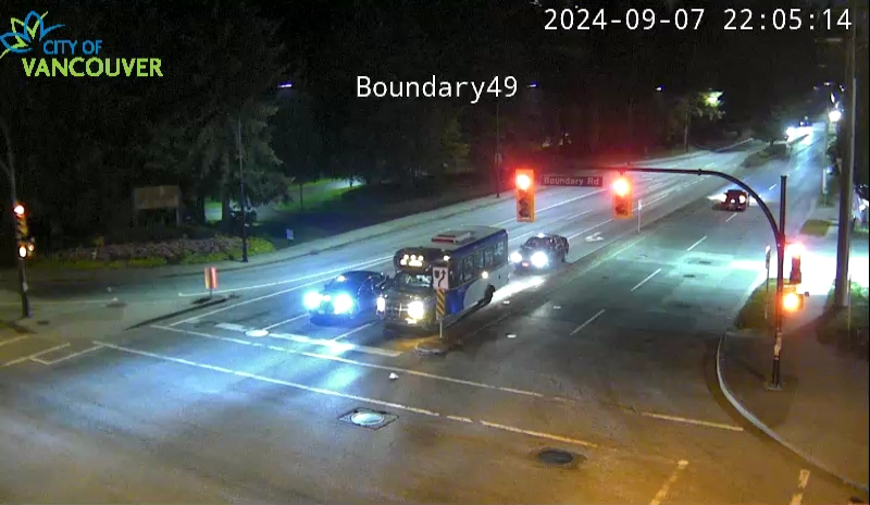 Boundary Rd and E 49th Ave - East