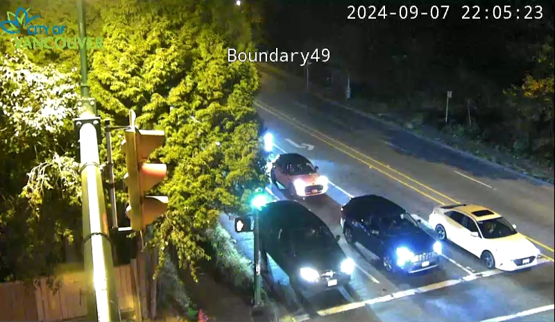 Boundary Rd and E 49th Ave - West