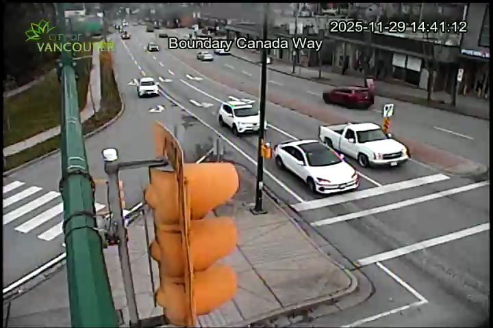 Boundary Rd & Canada Way - E