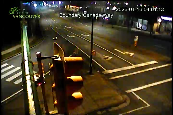 Boundary Rd & Canada Way - E