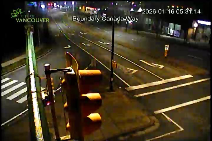 Boundary Rd & Canada Way - E