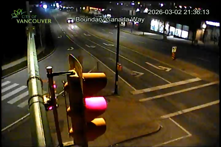 Boundary Rd & Canada Way - E