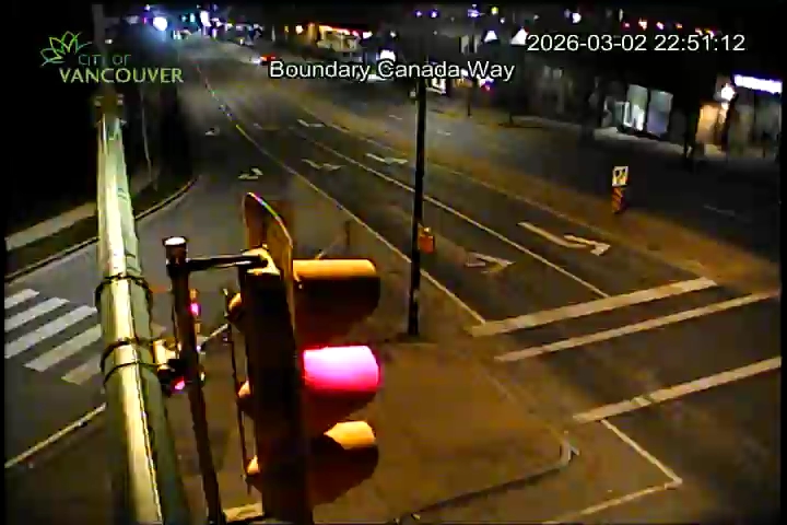 Boundary Rd & Canada Way - E