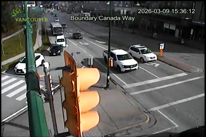Boundary Rd & Canada Way - E