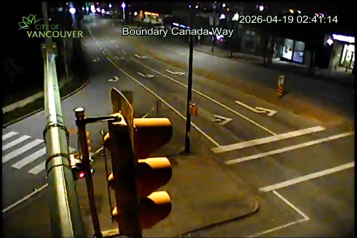 Boundary Rd & Canada Way - E