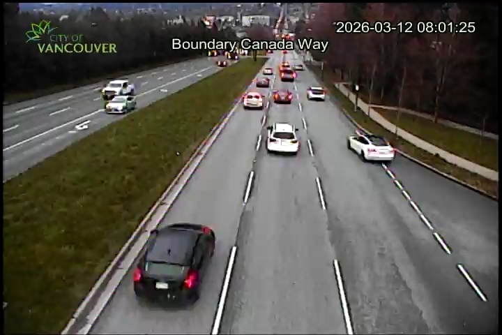 Boundary Rd & Canada Way - N