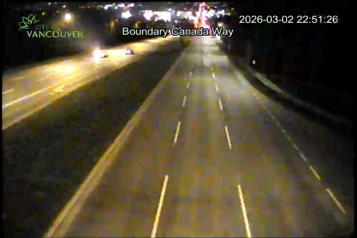 Boundary Rd & Canada Way - N