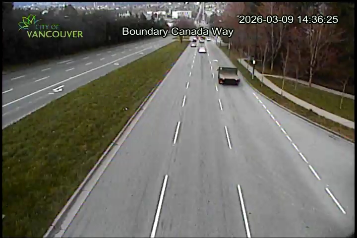 Boundary Rd & Canada Way - N