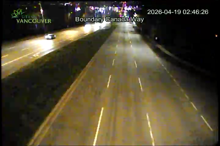 Boundary Rd & Canada Way - N