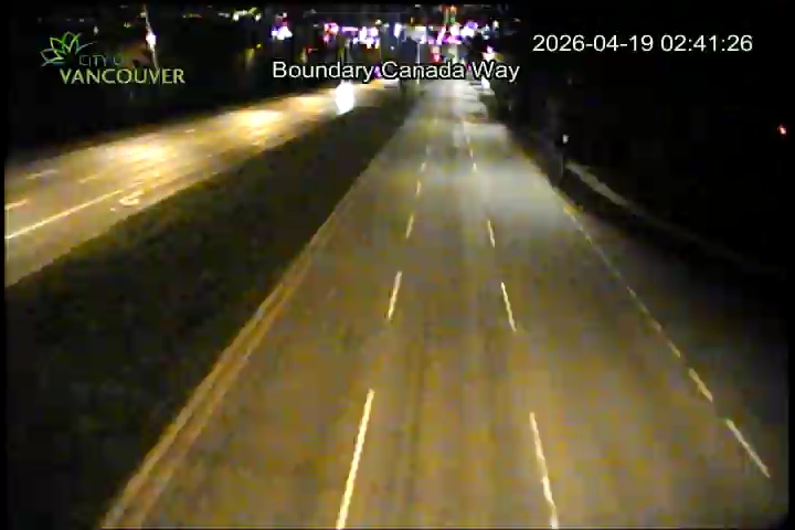 Boundary Rd & Canada Way - N