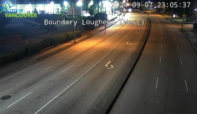 Boundary Rd and Lougheed Hwy - West