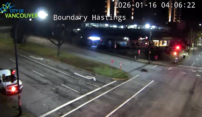 Boundary Rd & E Hastings St - North