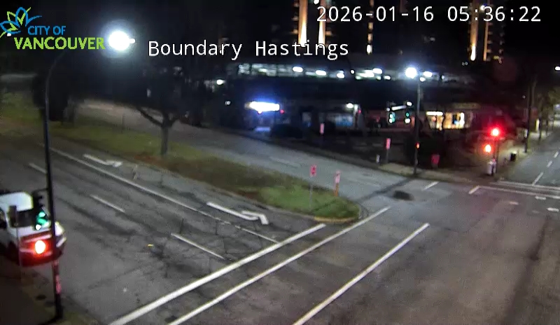 Boundary Rd & E Hastings St - North