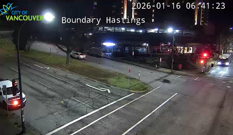 Boundary Rd & E Hastings St - North