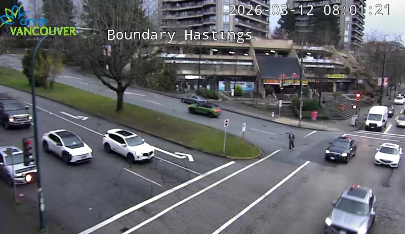 Boundary Rd & E Hastings St - North