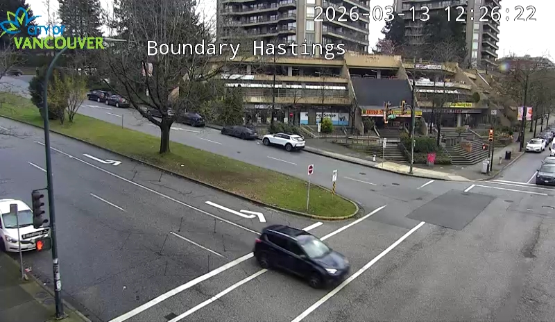 Boundary Rd & E Hastings St - North