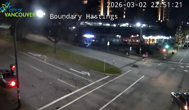 Boundary Rd & E Hastings St - North