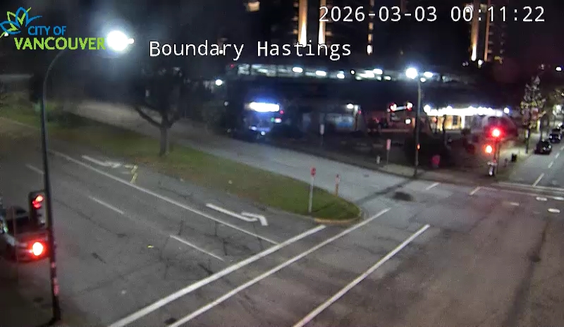 Boundary Rd & E Hastings St - North