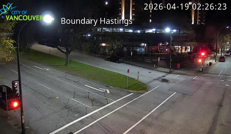 Boundary Rd & E Hastings St - North